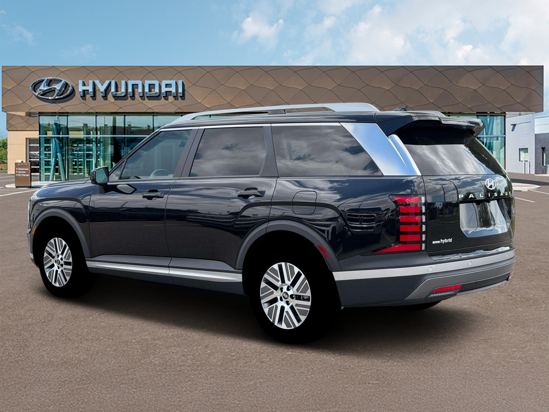 New 2026 Abyss Black Pearl Hyundai Blue SEL 7P image 5