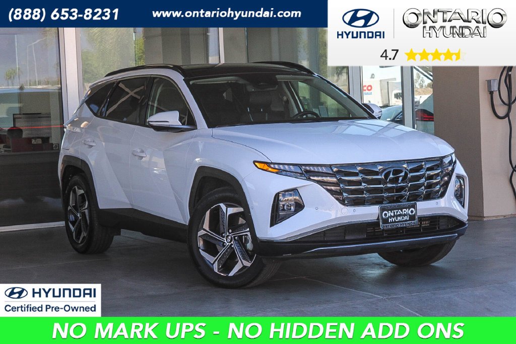 Certified Used 2023 White Hyundai Limited image 1