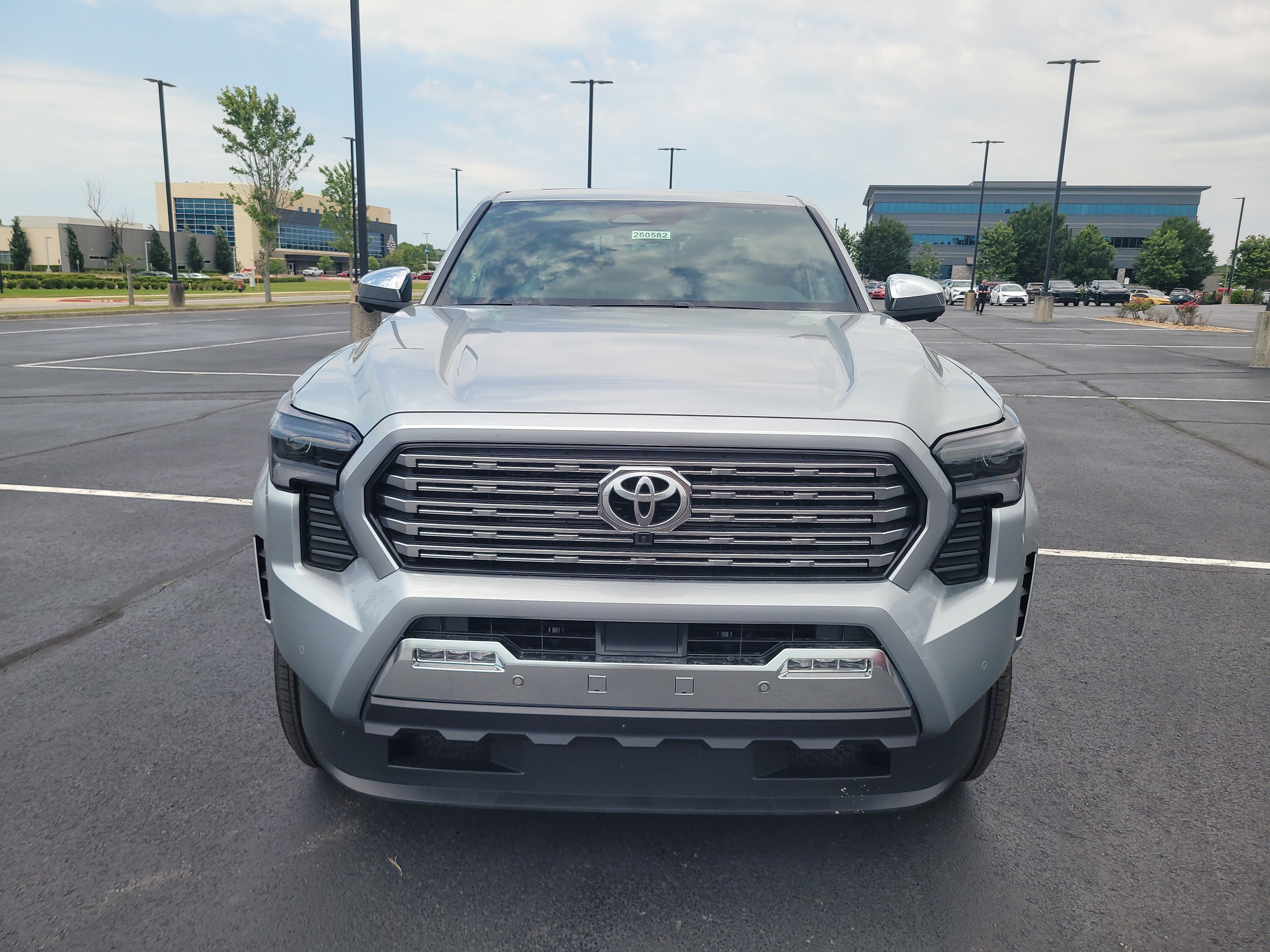 New 2026 Celestial Silver Metallic Toyota Tacoma Limited image 2