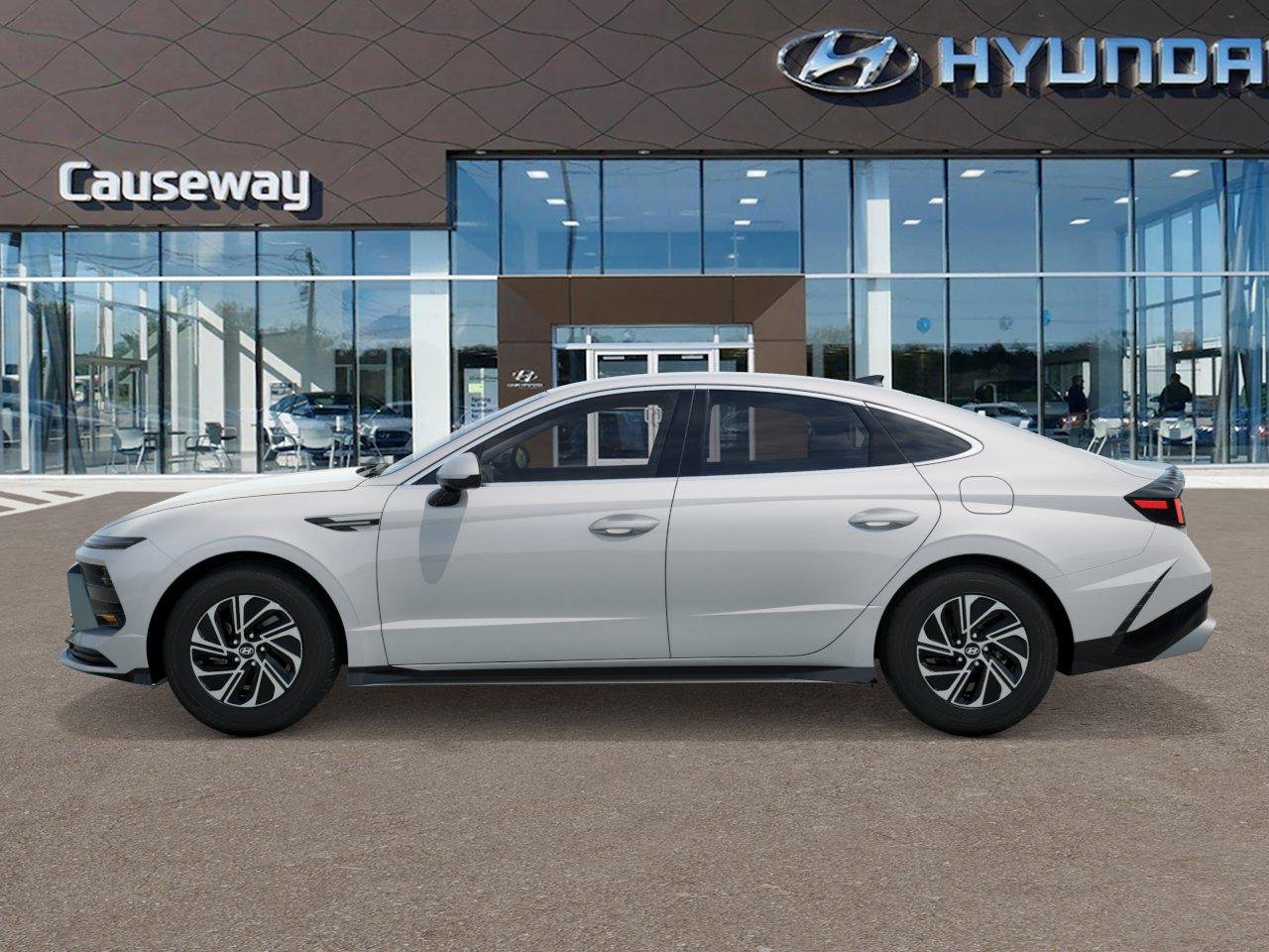 New 2026 Serenity White Hyundai Blue image 3