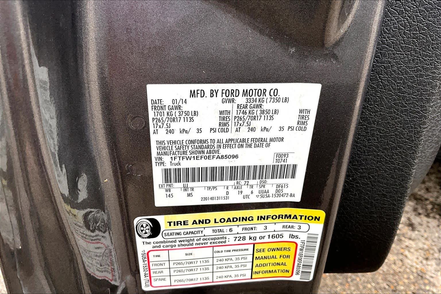 Used 2014 Sterling Gray Metallic Ford XLT image 34