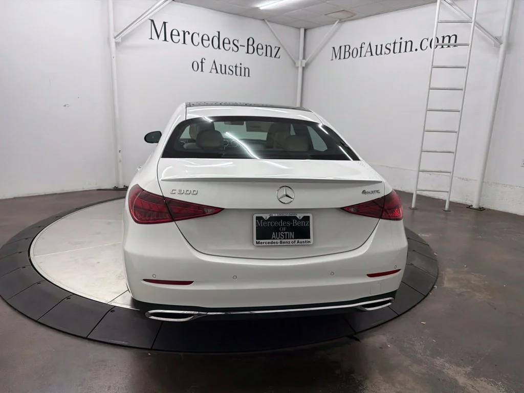 New 2027 White Mercedes-Benz C 300 image 6