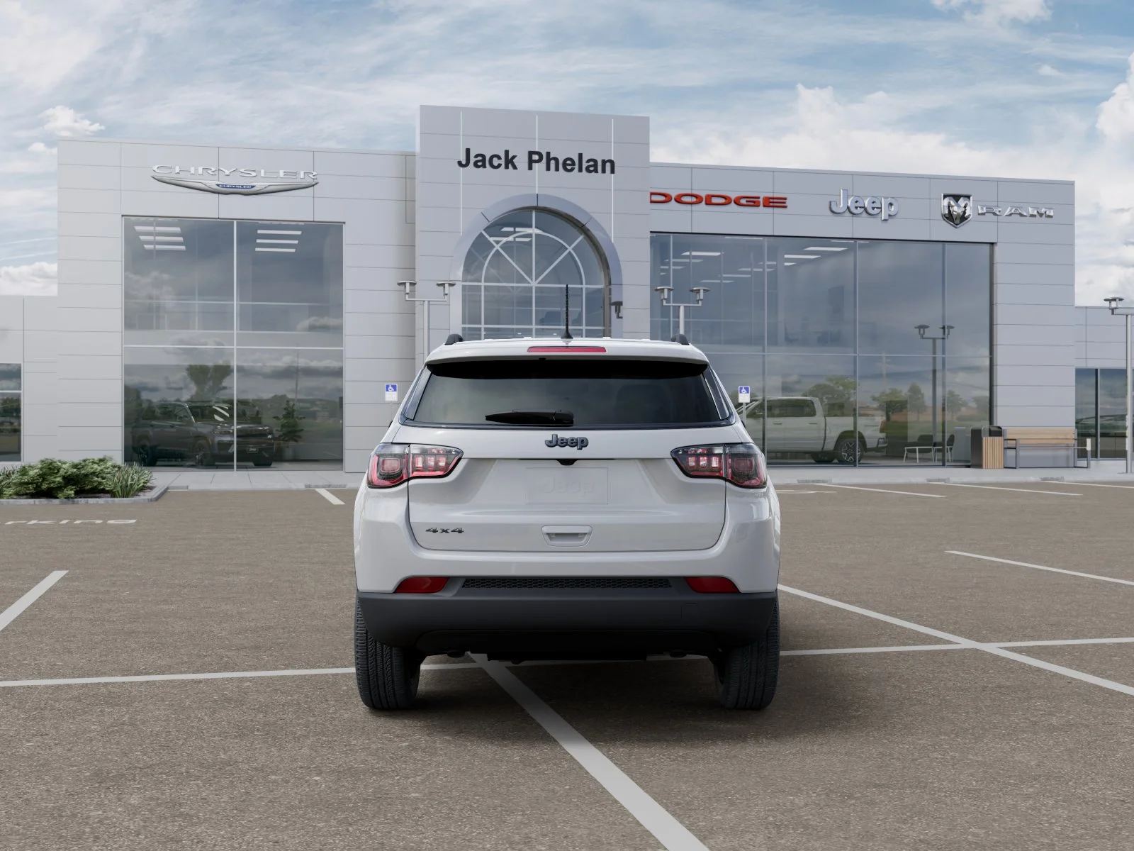 New 2026 Bright White Clearcoat Jeep Latitude image 36