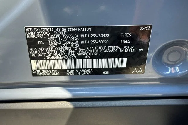 Certified Used 2023 Gray Subaru Touring image 36