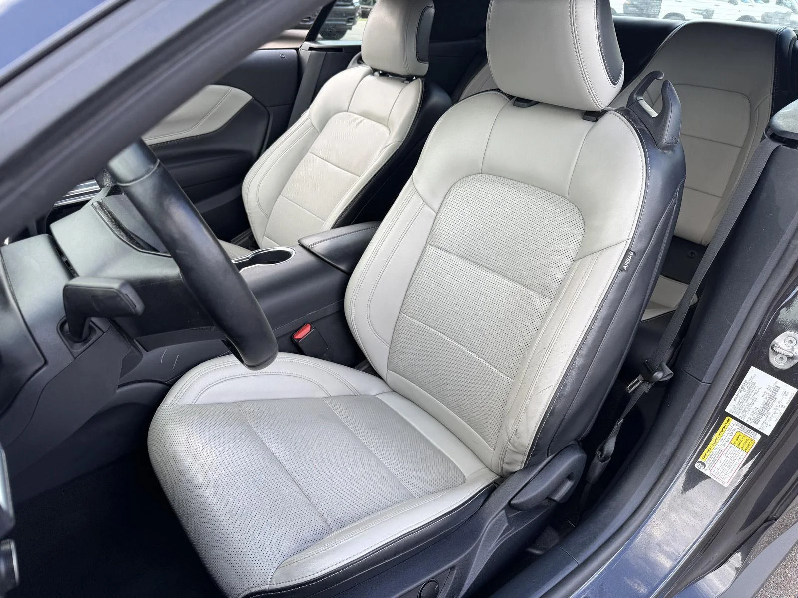 Used 2024 Dark Matter Gray Ford EcoBoost Premium image 15