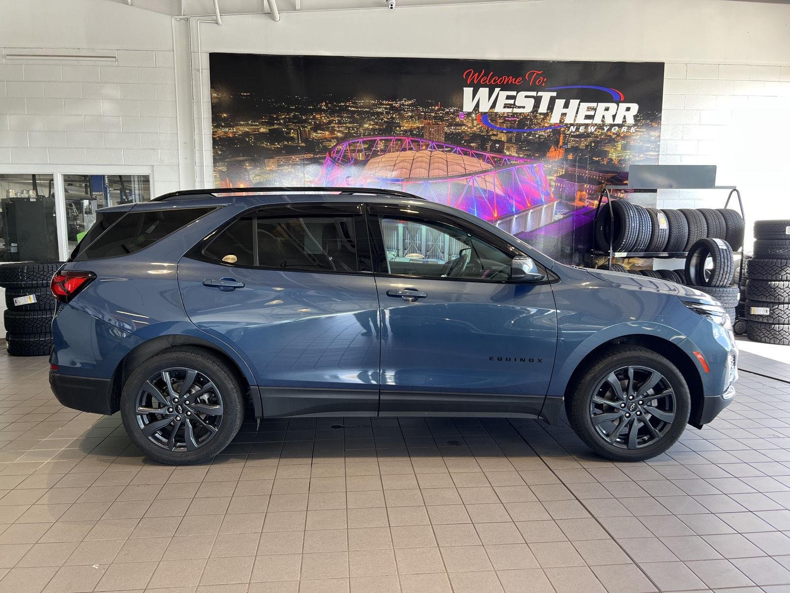 Used 2024 Lakeshore Blue Metallic Chevrolet RS image 8