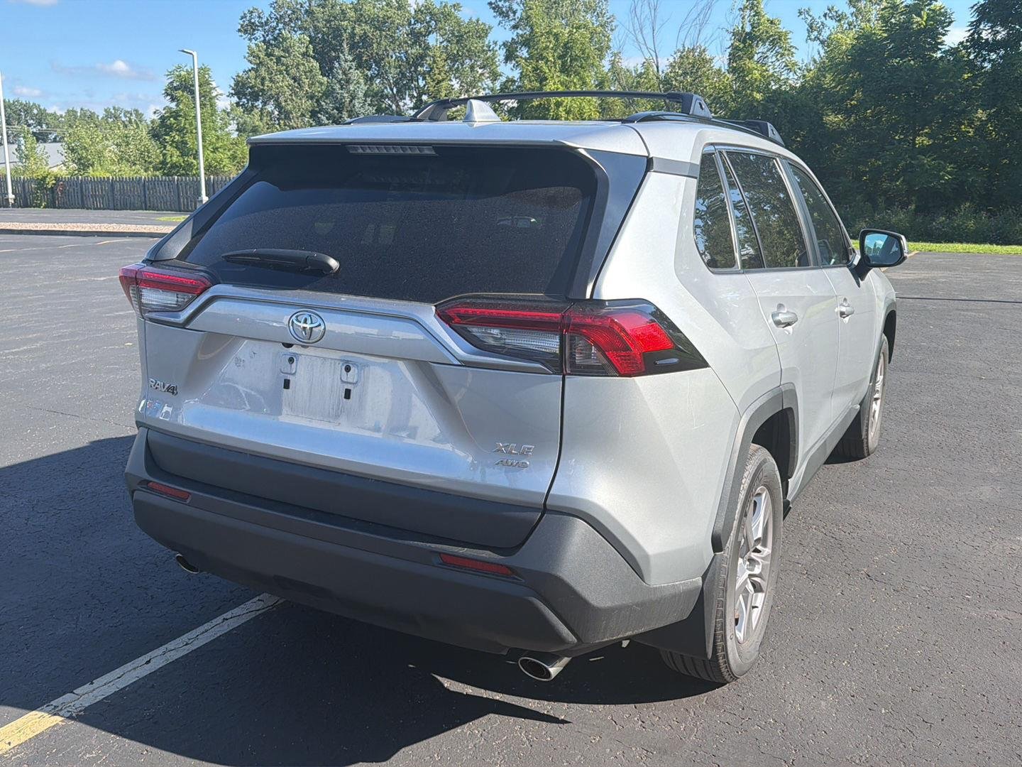 Used 2023 Silver Sky Metallic Toyota XLE image 5