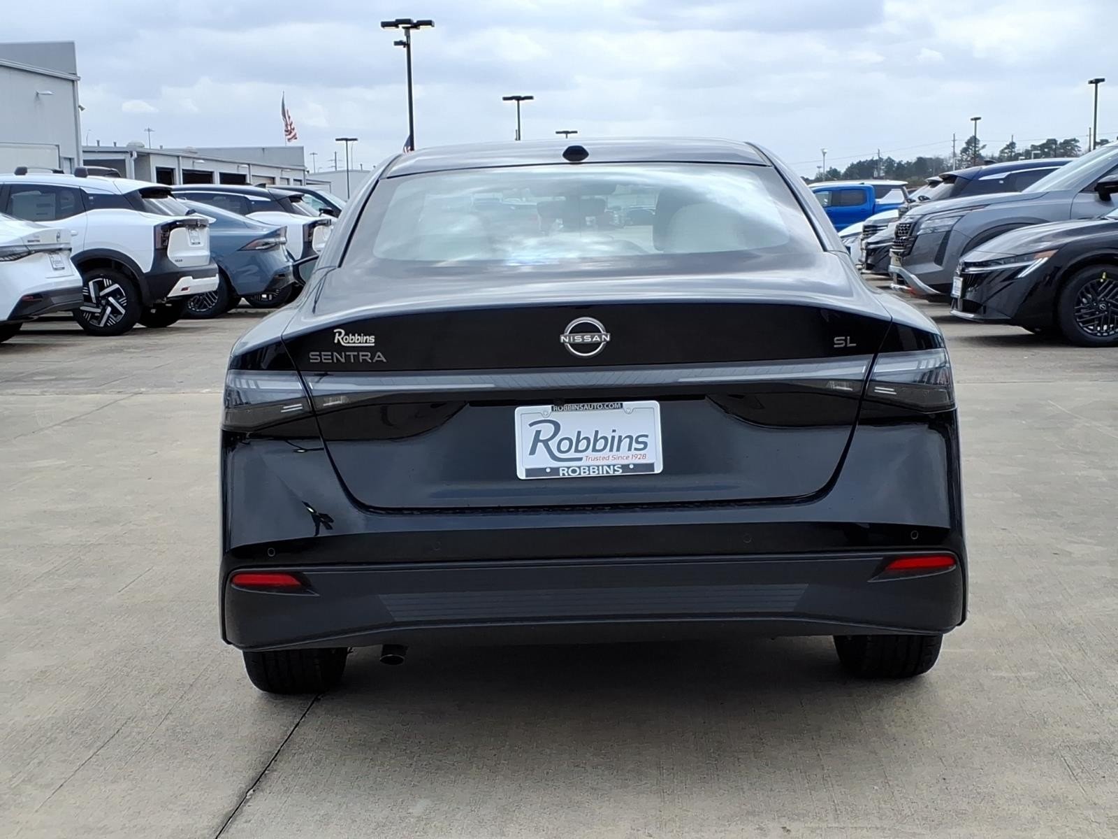 2026 Nissan Sentra SL Black at Robbins Nissan