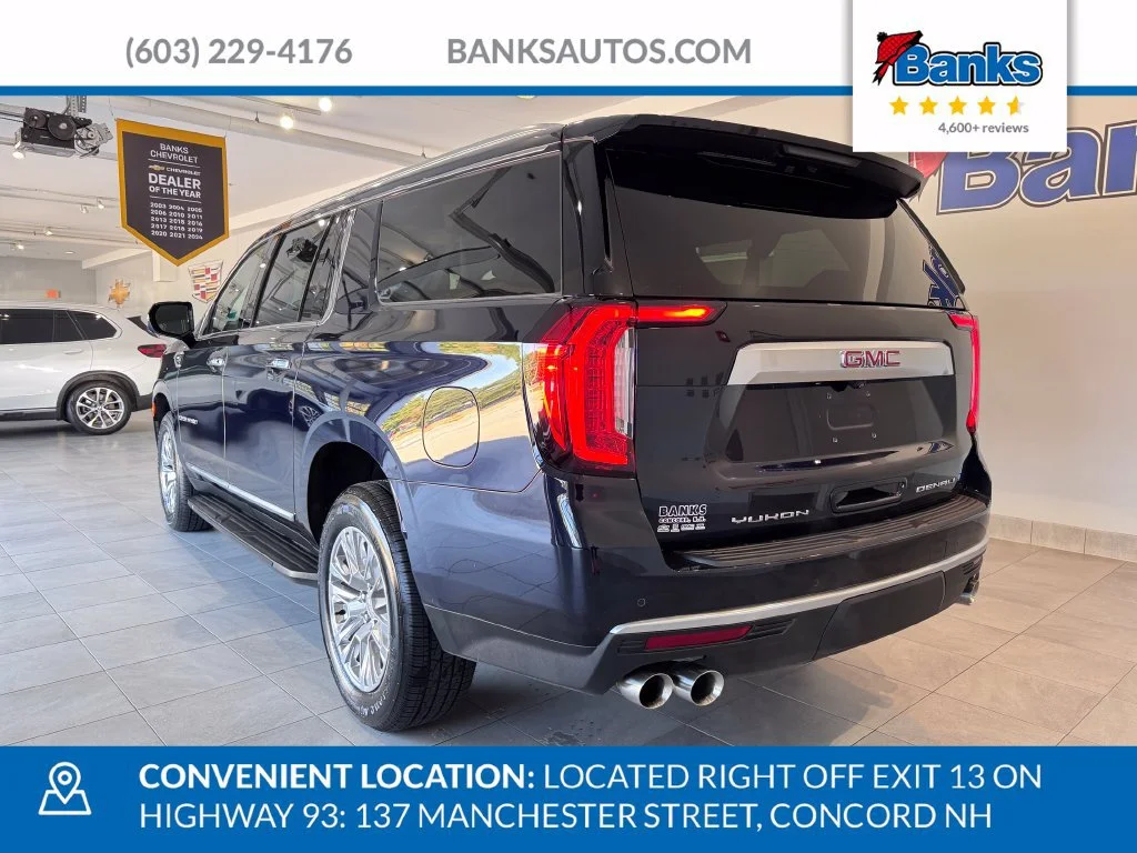 Certified Used 2023 MIDNIGHT BLUE METALLIC GMC Denali image 6