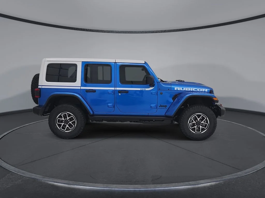 New 2026 Hydro Blue Pearl-Coat Exterior Paint Jeep Rubicon image 17