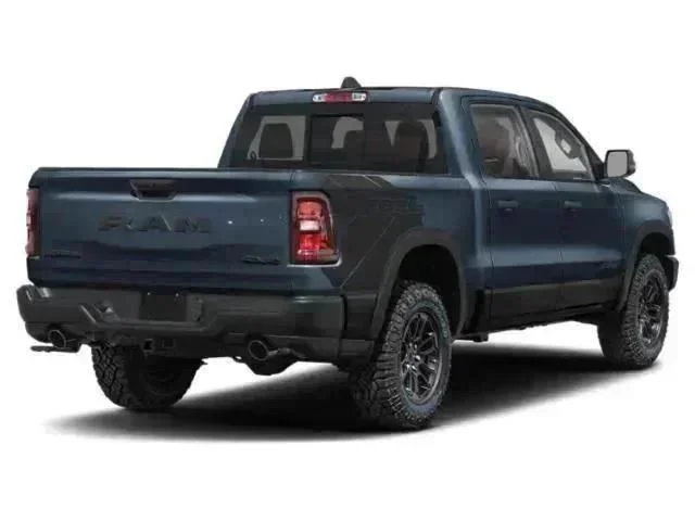 New 2026 Forged Blue Metallic Exterior Paint RAM Rebel image 2