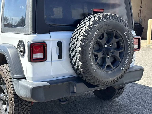 Used 2021 White Jeep Unlimited Willys image 10