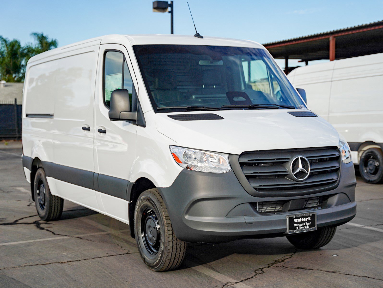 New 2026 Arctic White Mercedes-Benz 2500 Standard Roof I4 Diesel 144 RWD image 3