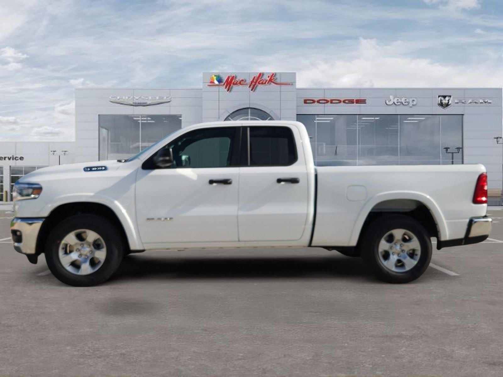 New 2026 Bright White Clear-Coat Exterior Paint RAM Big Horn/Lone Star image 2