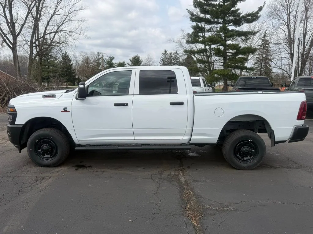 New 2025 Bright White Clear-Coat Exterior Paint RAM Tradesman image 6