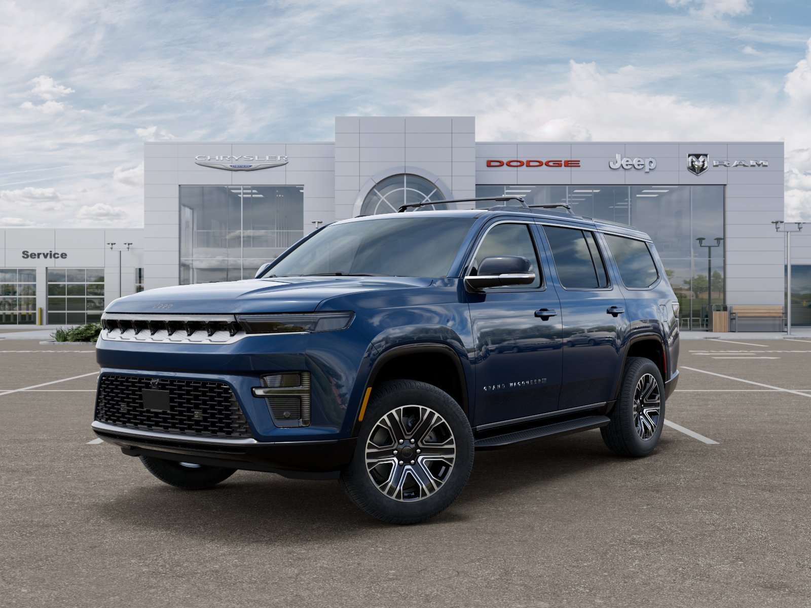New 2026 Fathom Blue Pearl-Coat Exterior Paint (Late Availability) Jeep Grand Wagoneer image 1