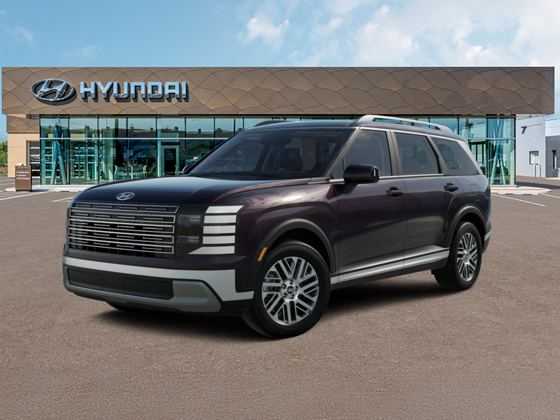 New 2026 Red Hyundai SEL AWD image 2