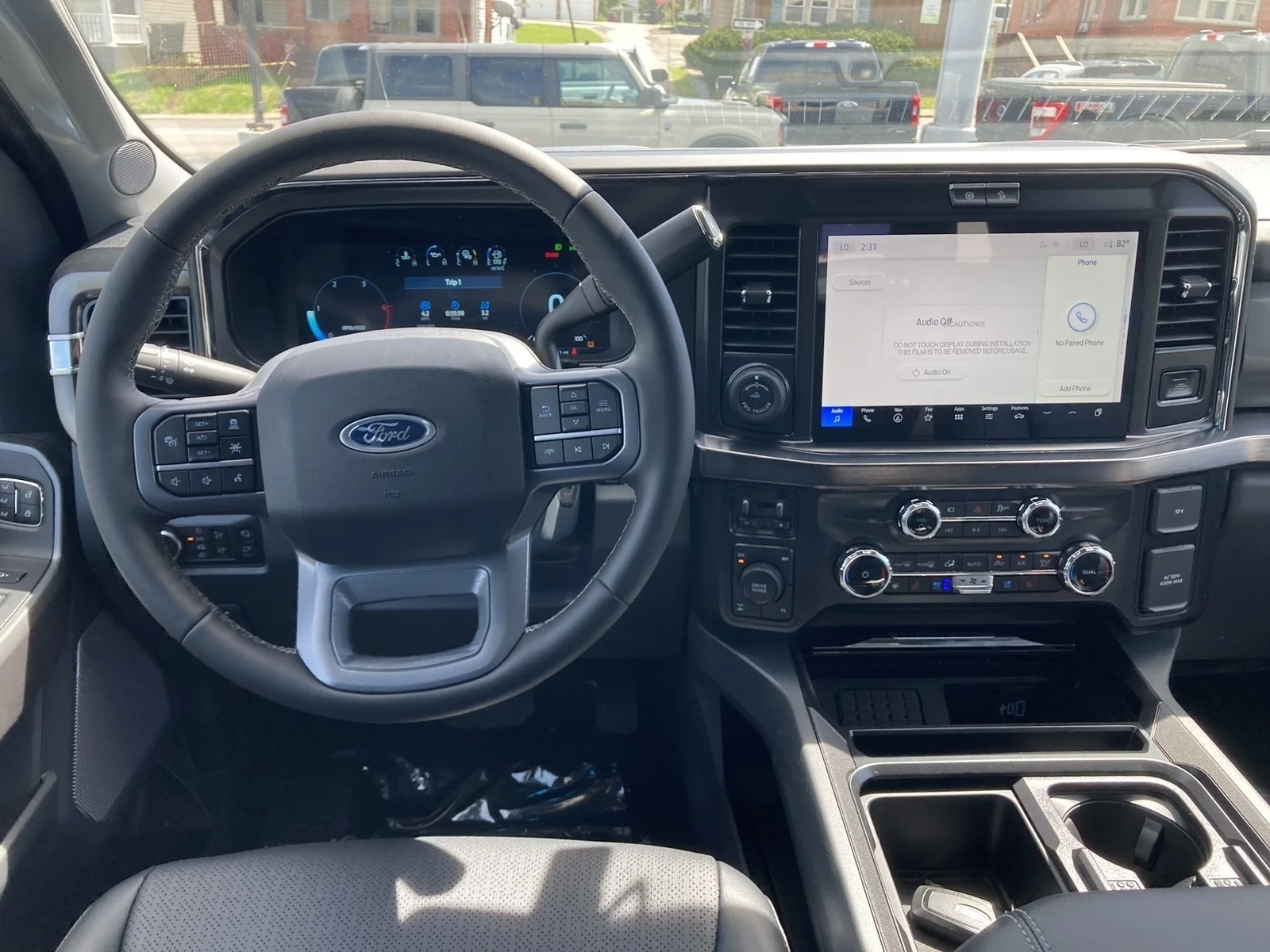 New 2026 Glacier Gray Metallic Tri-Coat Ford F-350® Lariat® image 12