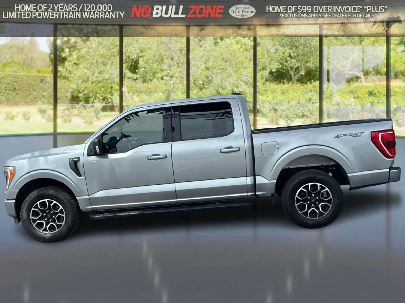 Certified Used 2023 Silver Ford XLT image 2