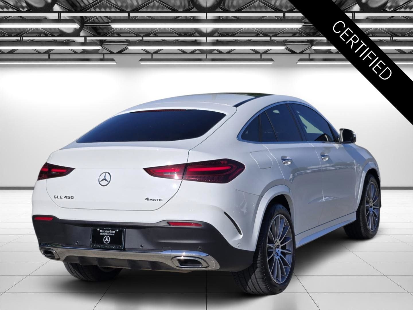 Certified Used 2026 Cirrus Silver Mercedes-Benz GLE 450 Coupe image 9