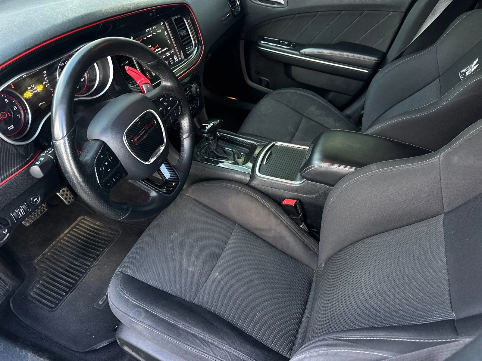 Used 2017 Granite Crystal Metallic Clearcoat Dodge R/T Scat Pack image 9