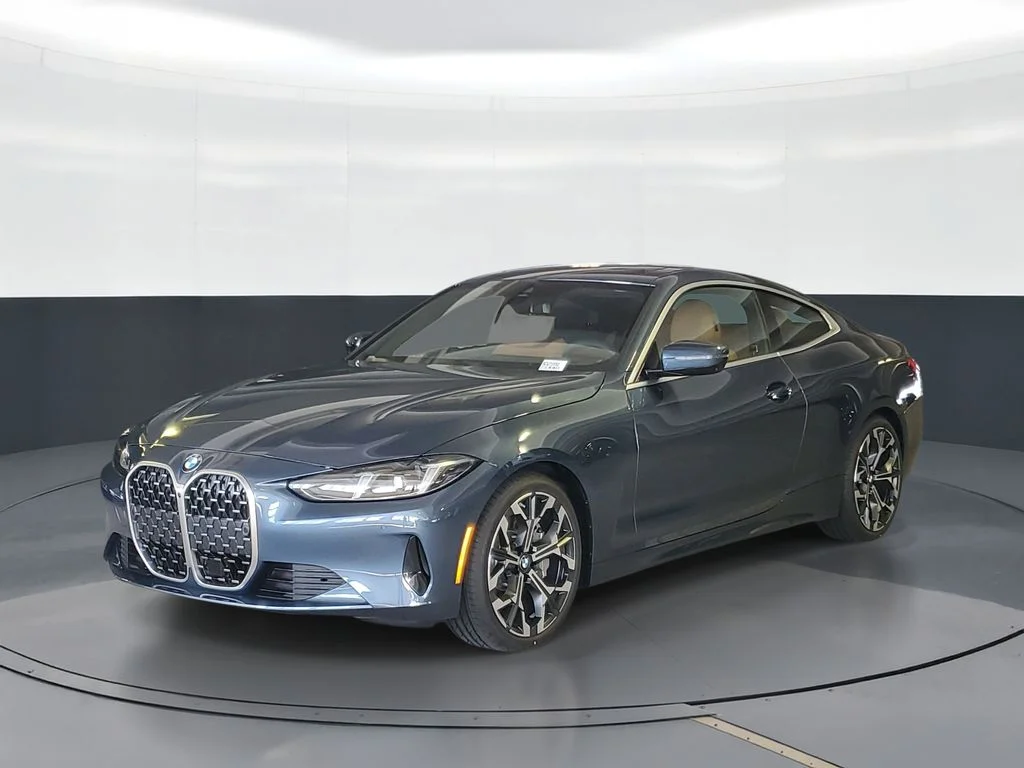 New 2026 Blue BMW 430i image 1
