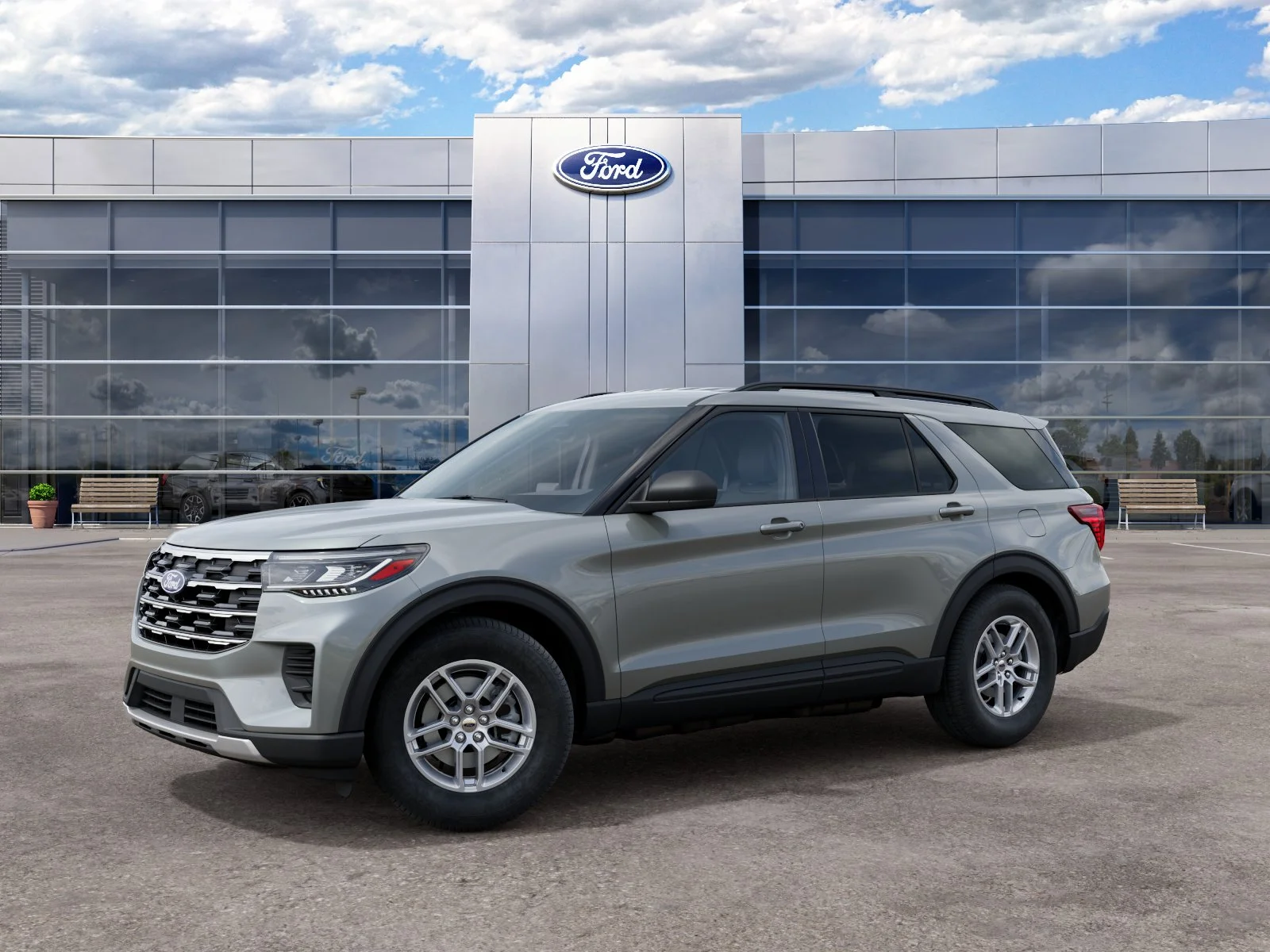 New 2027 Avalanche Gray Ford Active image 1