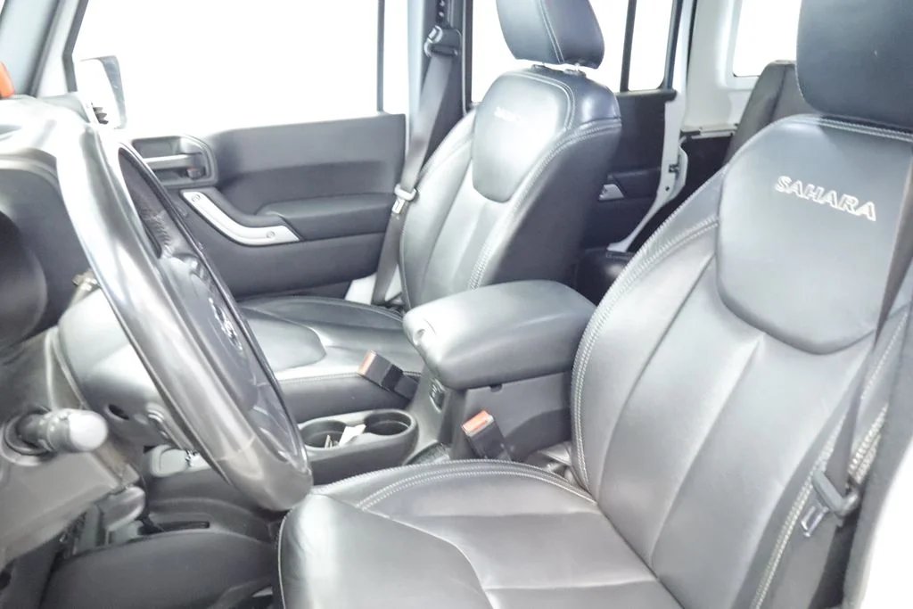 Certified Used 2017 White Jeep Unlimited Sahara image 22