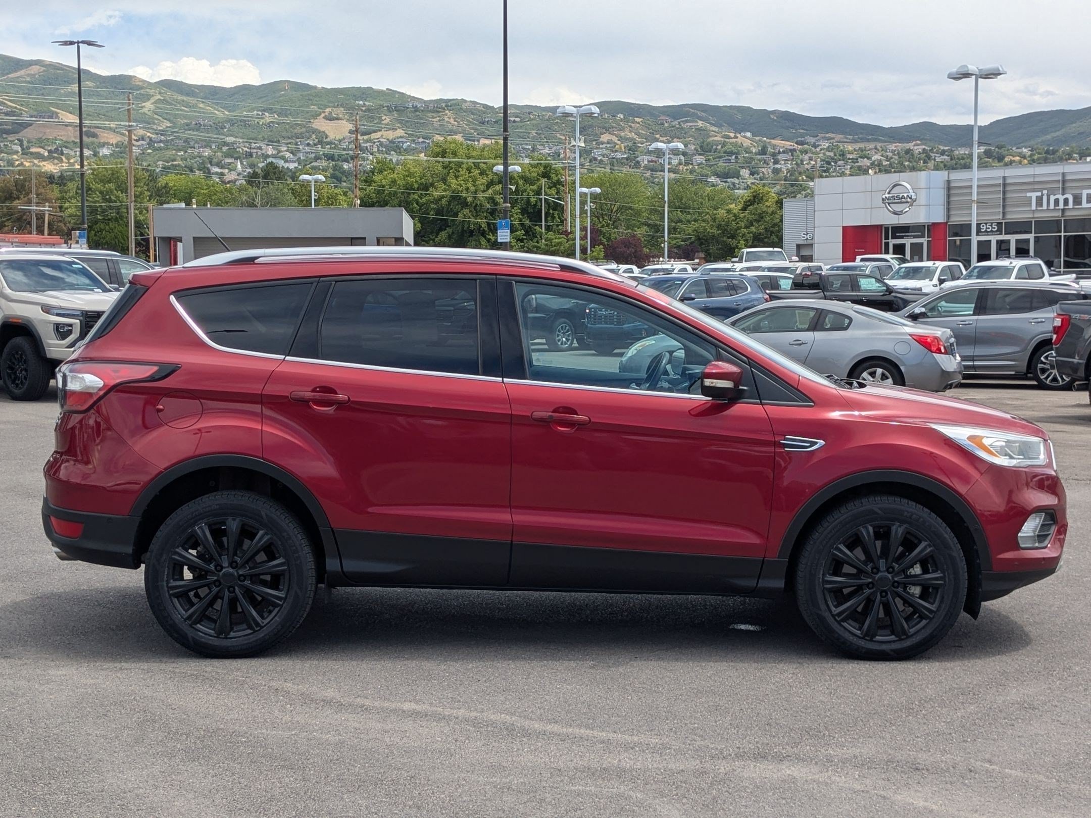 Used 2017 Ruby Red Metallic Ford Titanium image 7