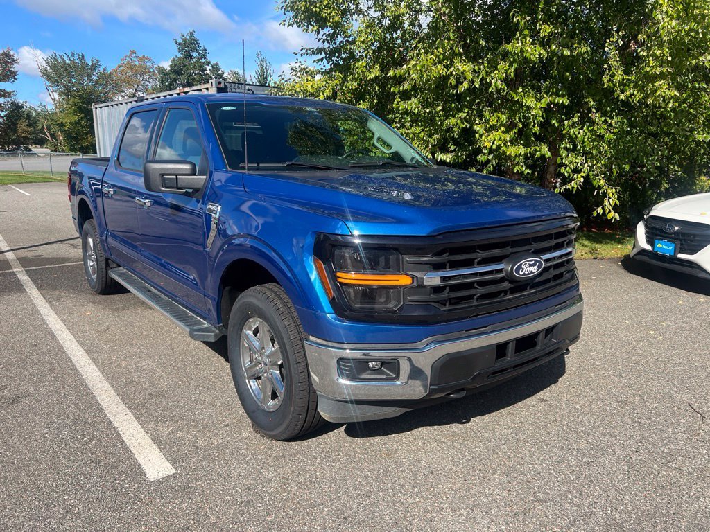 Blue Metallic 2025 Ford F-150 Pickup Truck Four-Wheel Drive