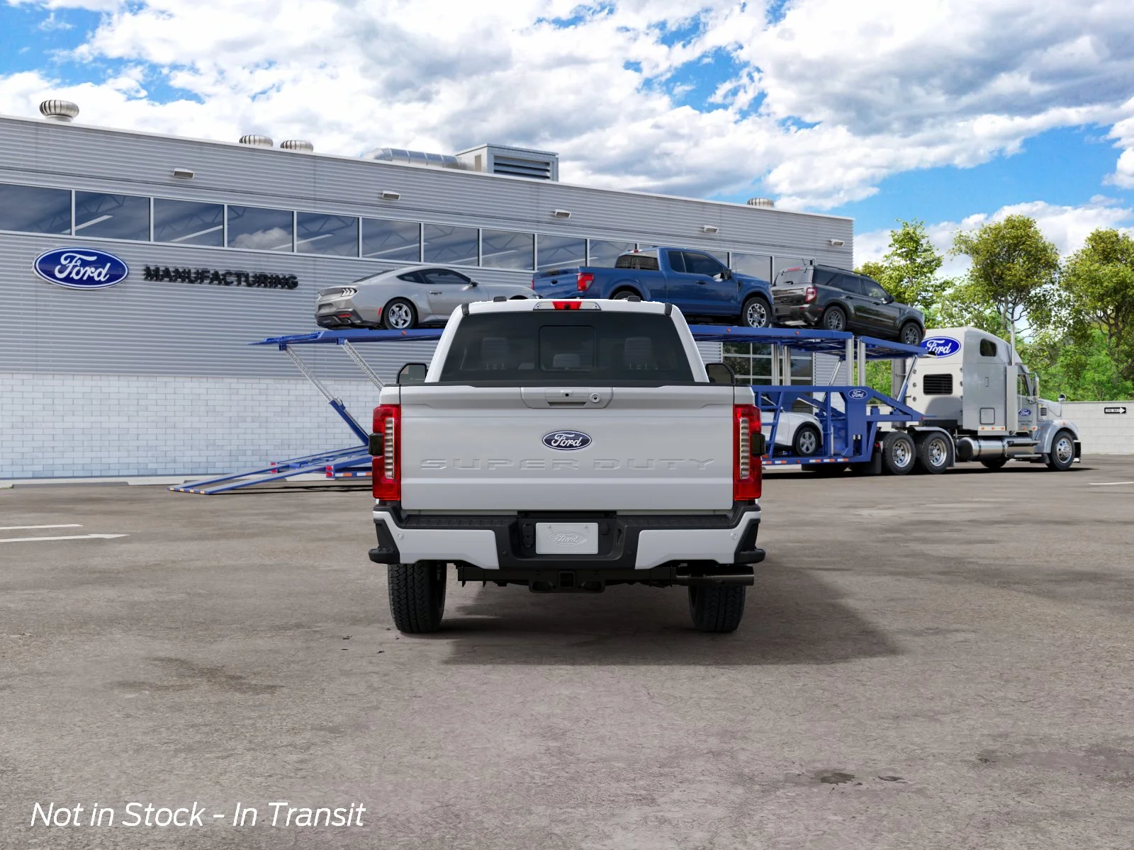 New 2027 Oxford White Ford F-250® XLT image 7