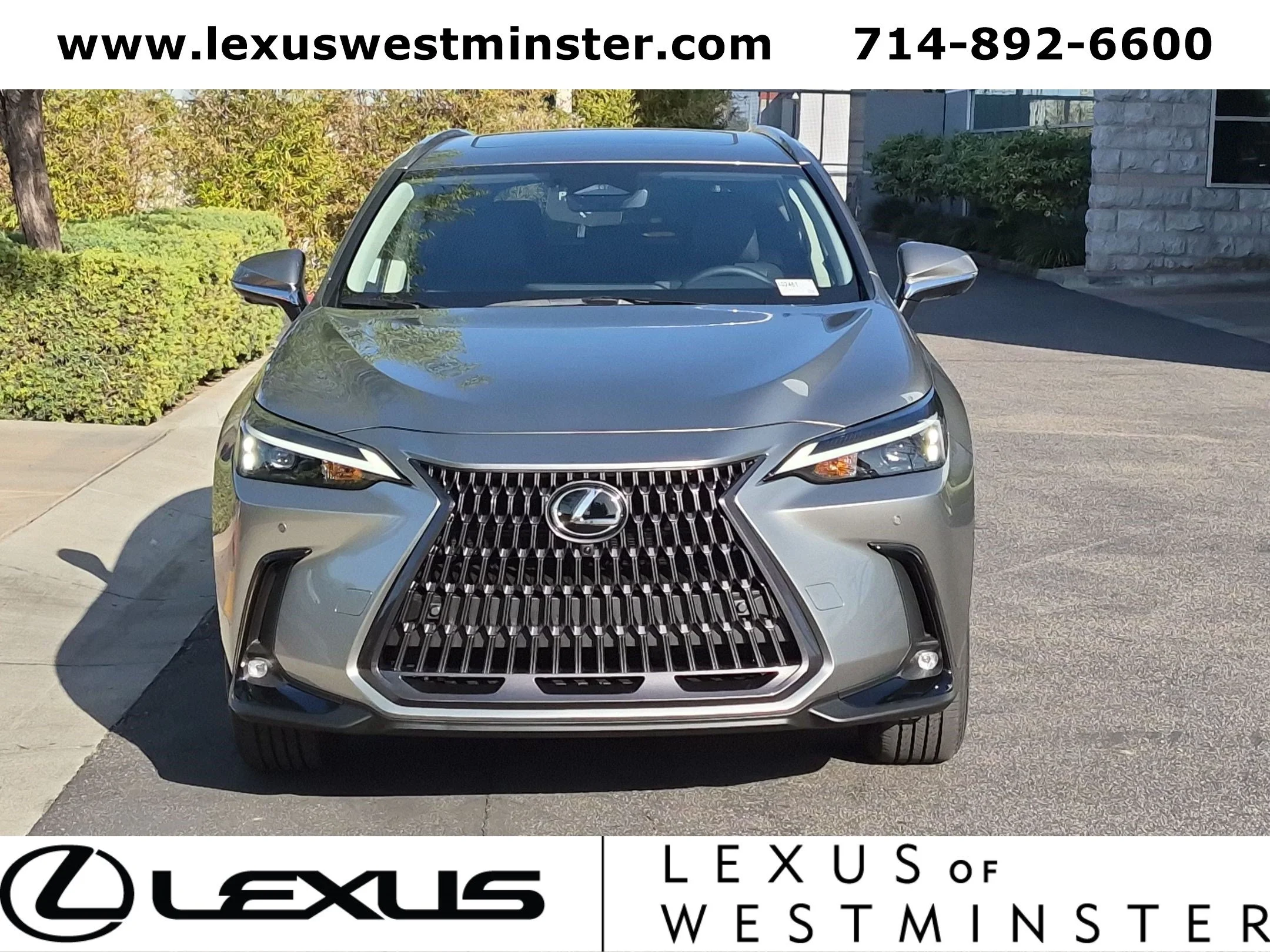 New 2026 Atomic Silver Lexus NX 450h+ PREMIUM AWD image 2