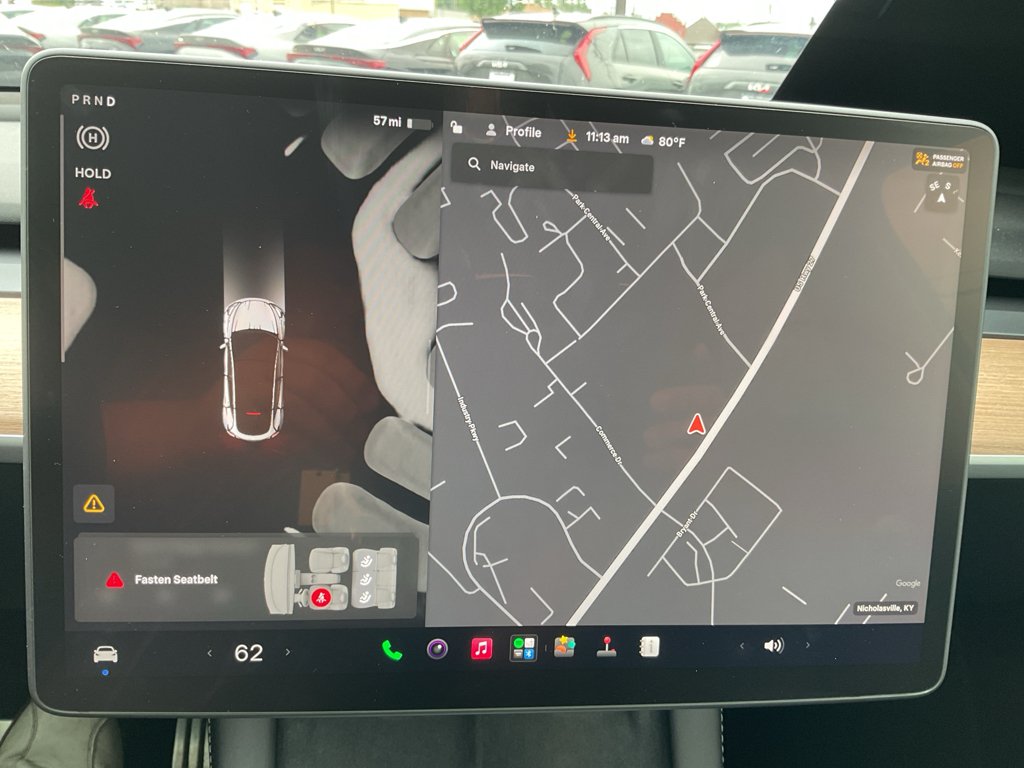 Used 2025 Ultra Red Tesla Performance image 24