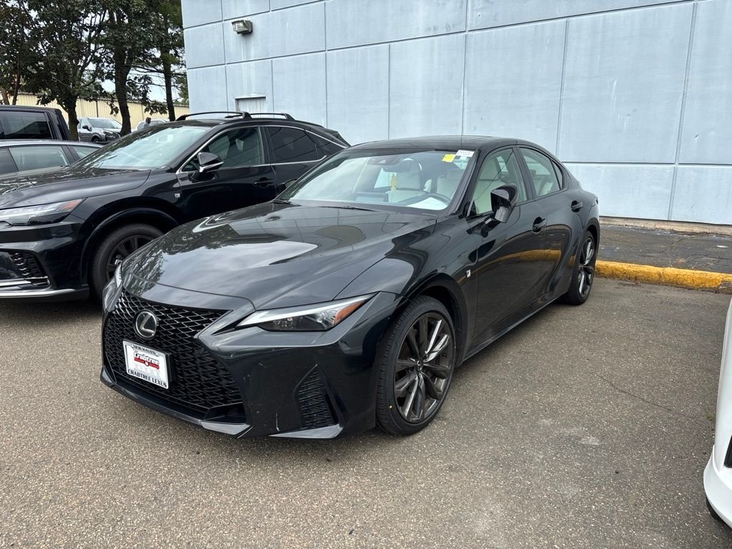 Certified Used 2025 Black Lexus 350 F SPORT image 1