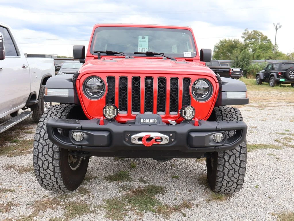 Used 2021 Red Jeep Unlimited Rubicon image 7