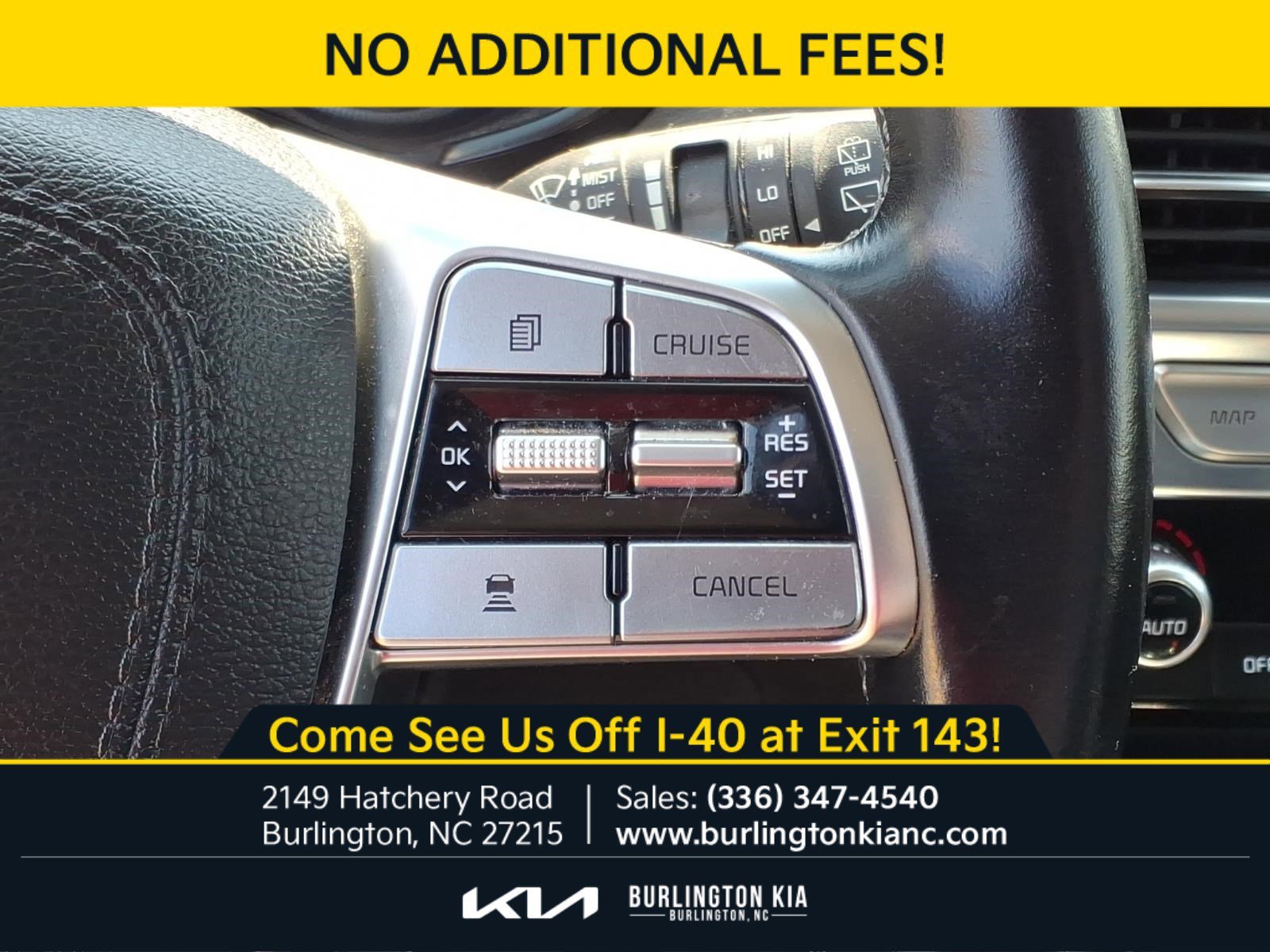 Certified Used 2022 Ebony Black Kia EX image 20