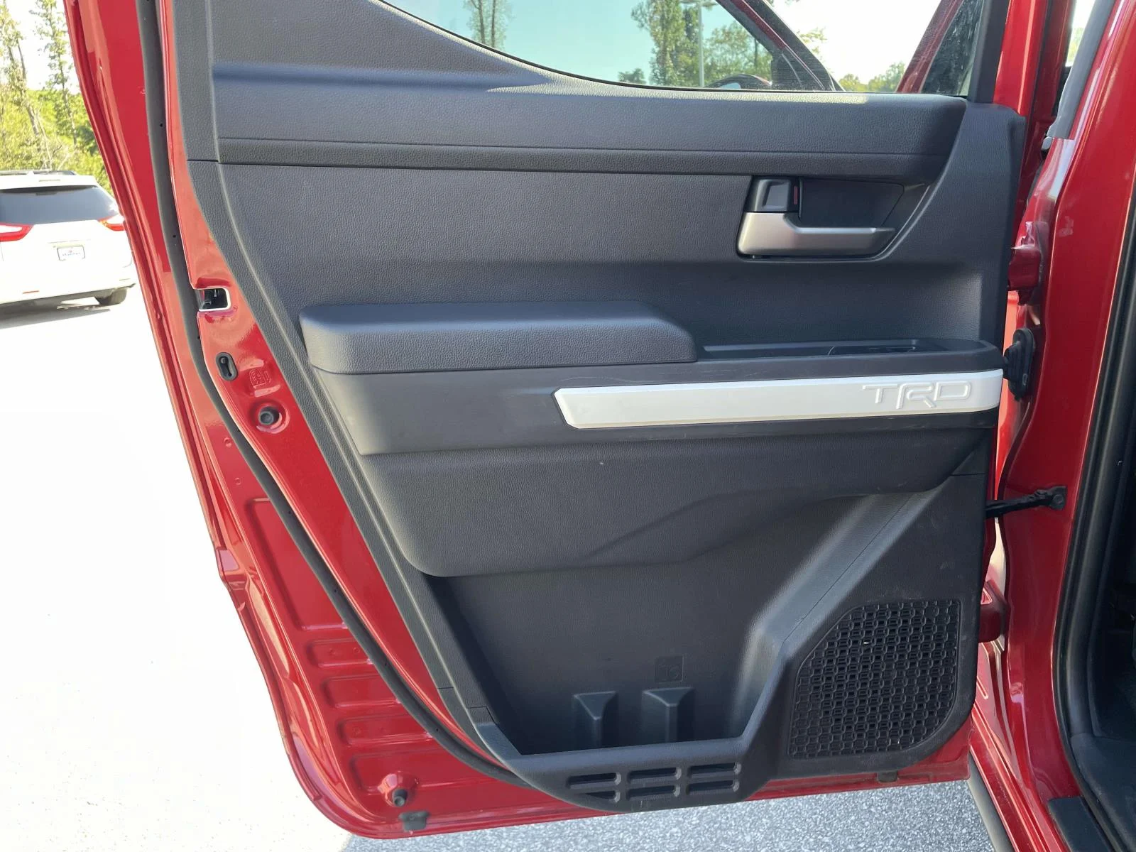 Used 2024 Supersonic Red Toyota TRD Sport image 2