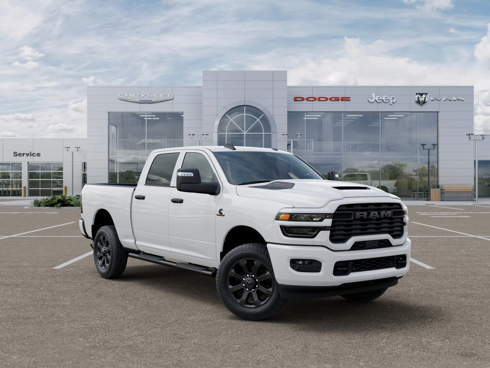 New 2026 Bright White Clear-Coat Exterior Paint RAM Tradesman image 32