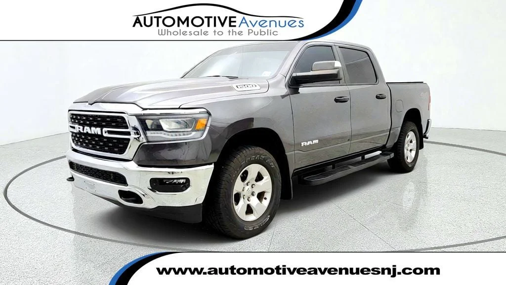 Used 2023 Granite Crystal Metallic Clearcoat Ram Big Horn 4x4 Crew Cab 5