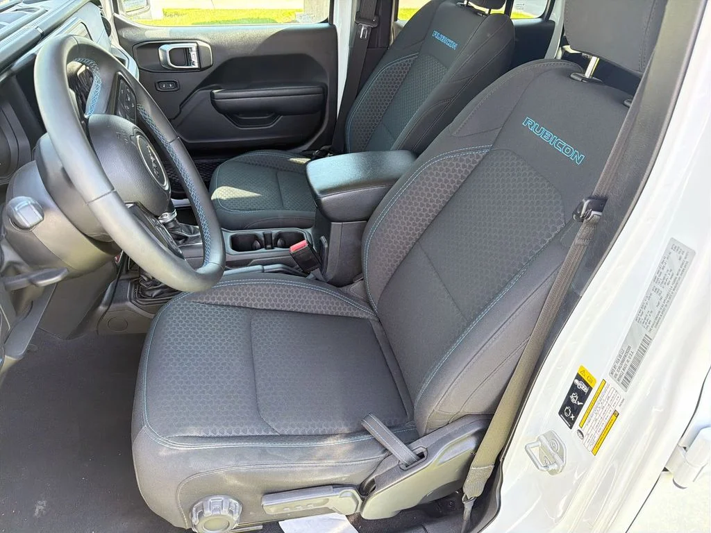 Used 2024 White Jeep Rubicon 4xe image 5