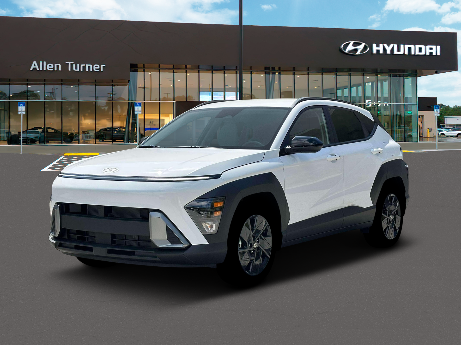 New 2026 Atlas White Hyundai SEL Sport FWD image 1