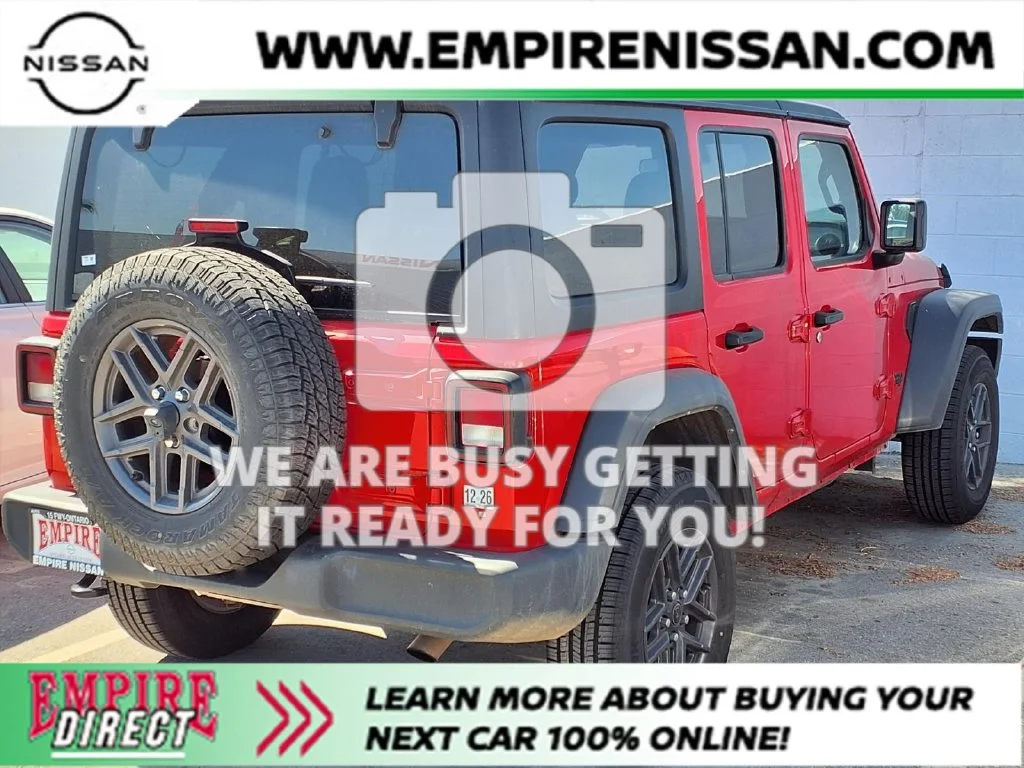 Used 2025 Red Jeep Sport S image 3