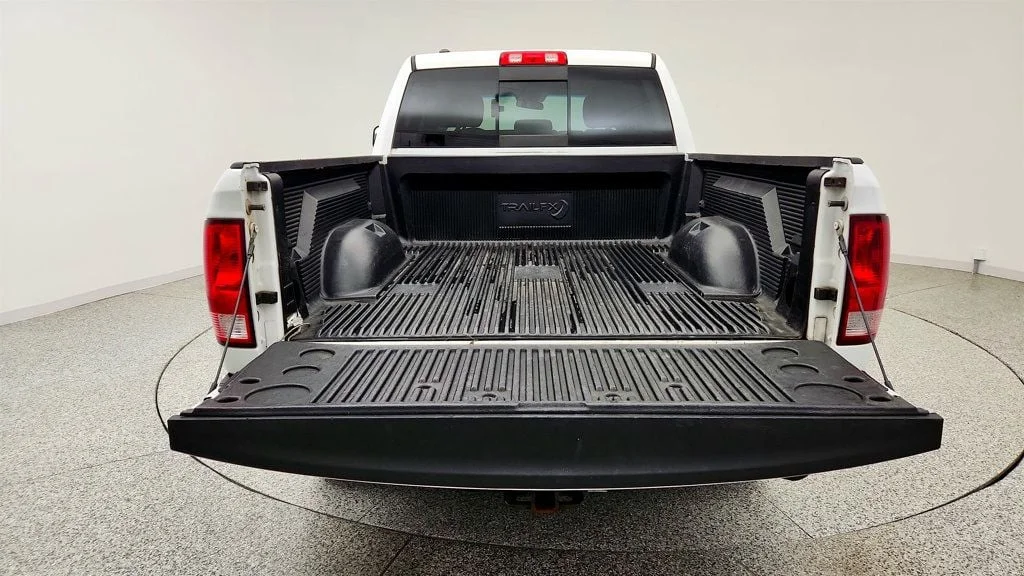 Used 2019 Bright White Clearcoat Ram SLT 4x4 Crew Cab 5