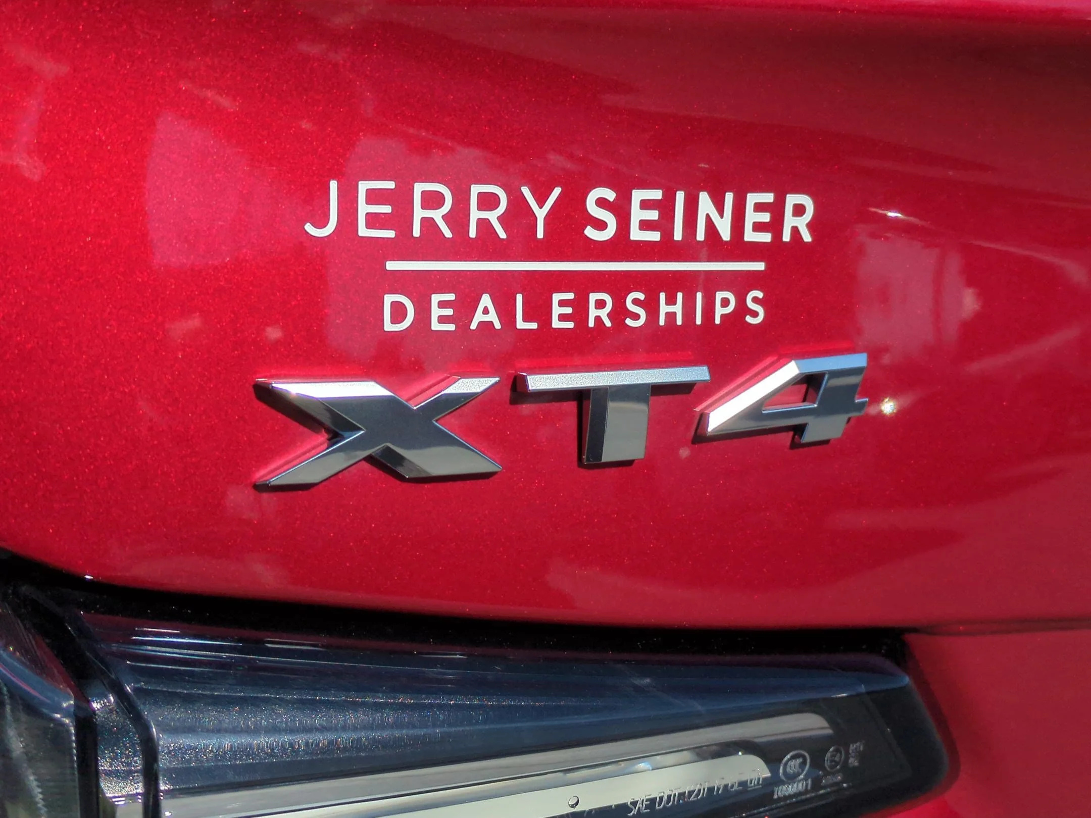 Used 2024 Radiant Red Tintcoat Cadillac AWD Sport image 27