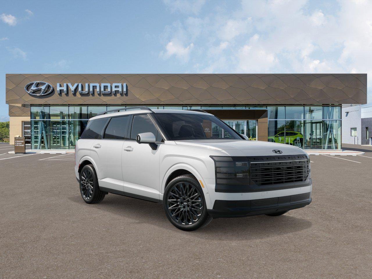 New 2027 Creamy White Pearl Hyundai Calligraphy Black Ink image 2