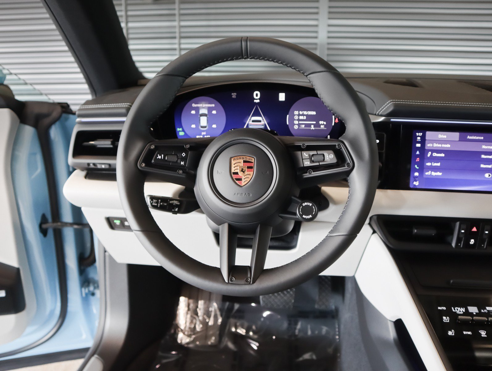 New 2026 Frozen Blue Metallic Porsche Electric image 15