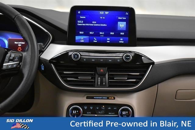 Certified Used 2021 Antimatter Blue Metallic Ford SEL image 4