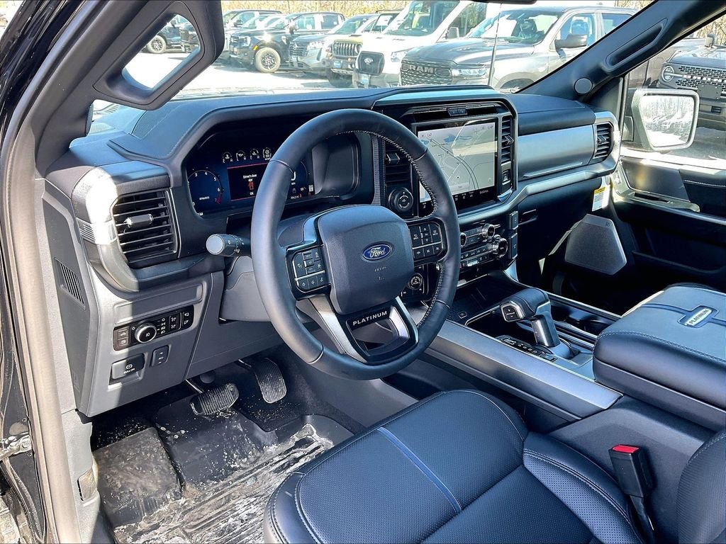 New 2025 Agate Black Metallic Ford Platinum image 9