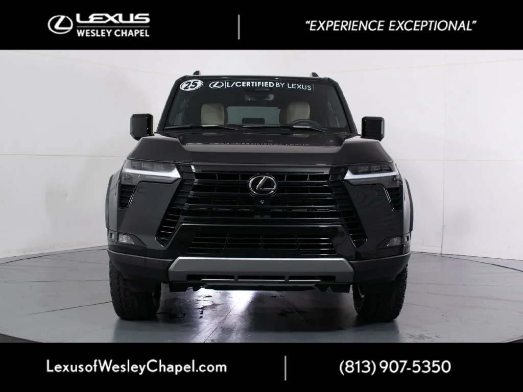 Certified Used 2025 Black Lexus 550 Overtrail image 9