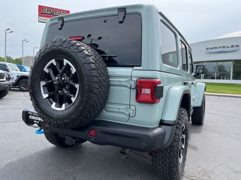 Used 2024 Earl Clearcoat Jeep Rubicon 4xe image 50